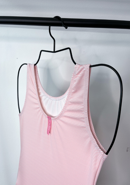 Signature Coral Ribbed Leotard