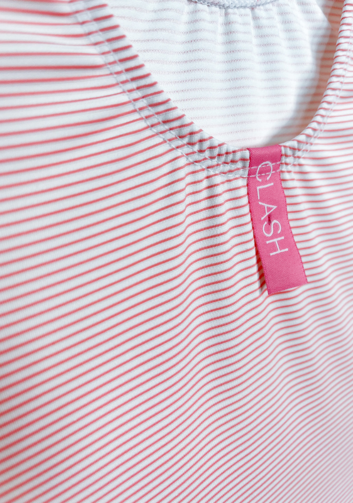 Signature Coral Ribbed Leotard