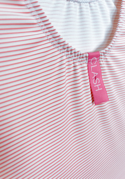 Signature Coral Ribbed Leotard